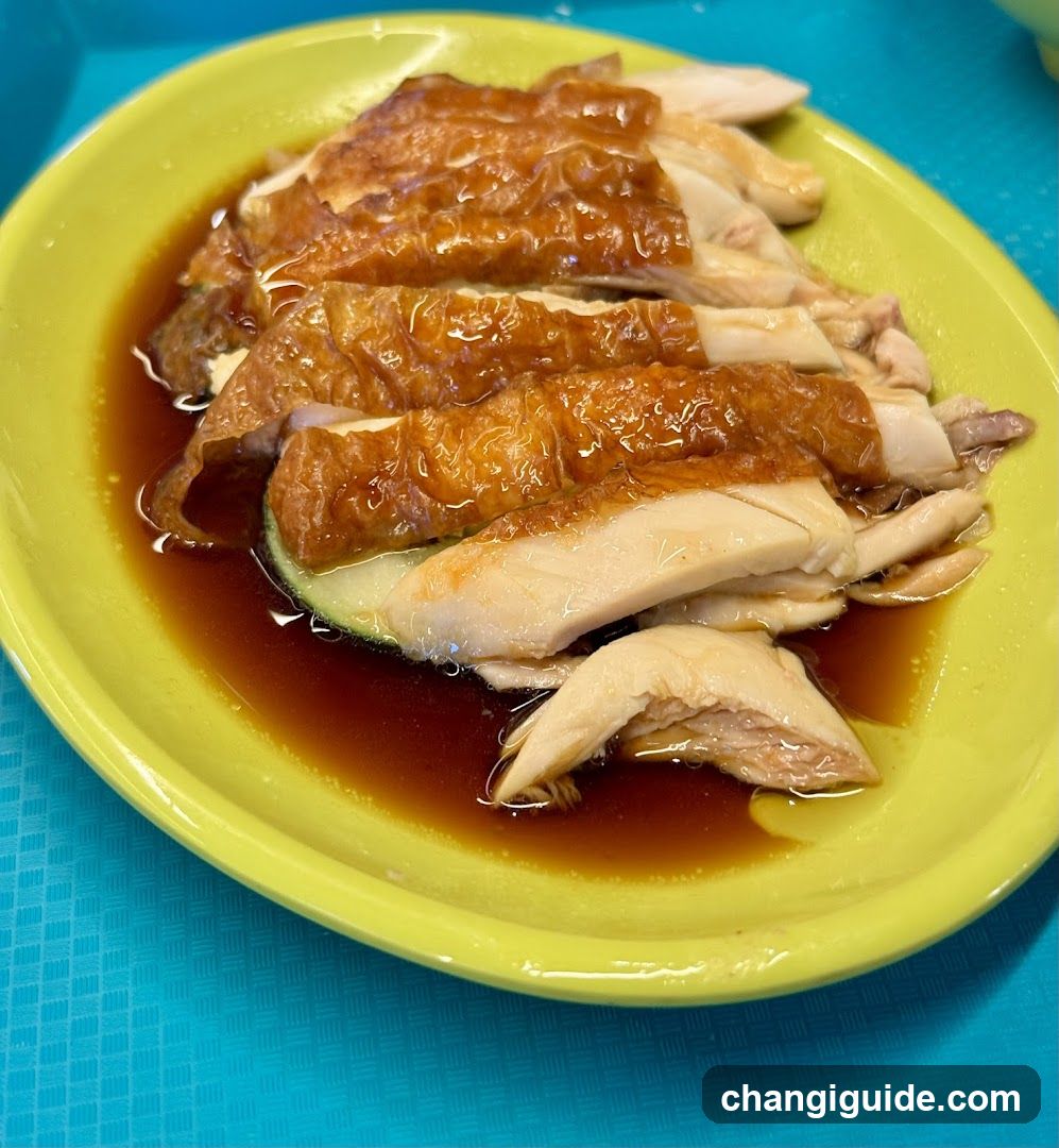 Sliced Chicken with Soy Sauce