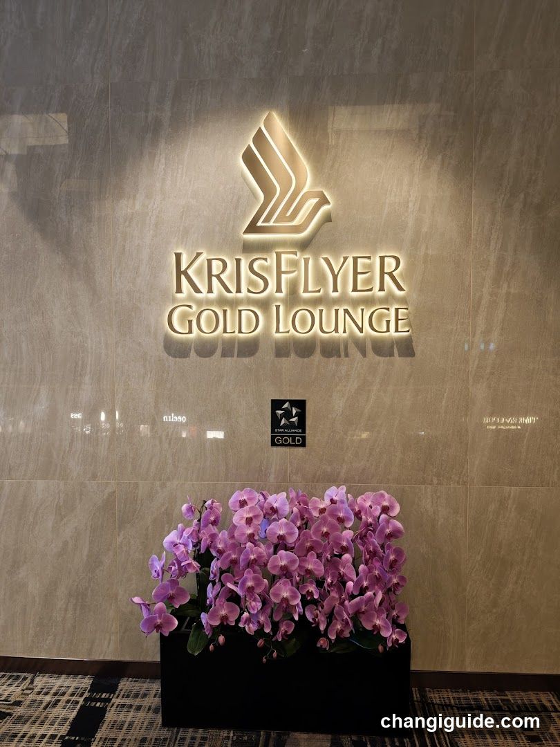 KrisFlyer Gold Lounge Interior