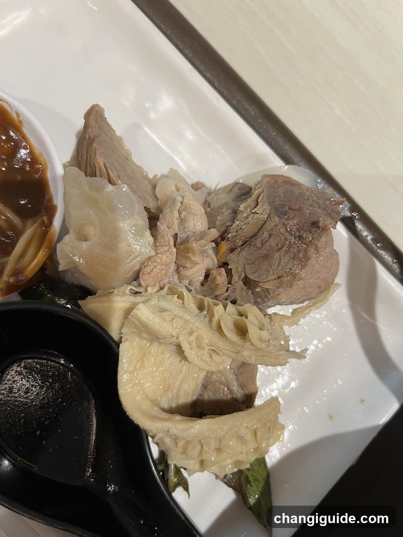 Steamed Meat and Offal Dish