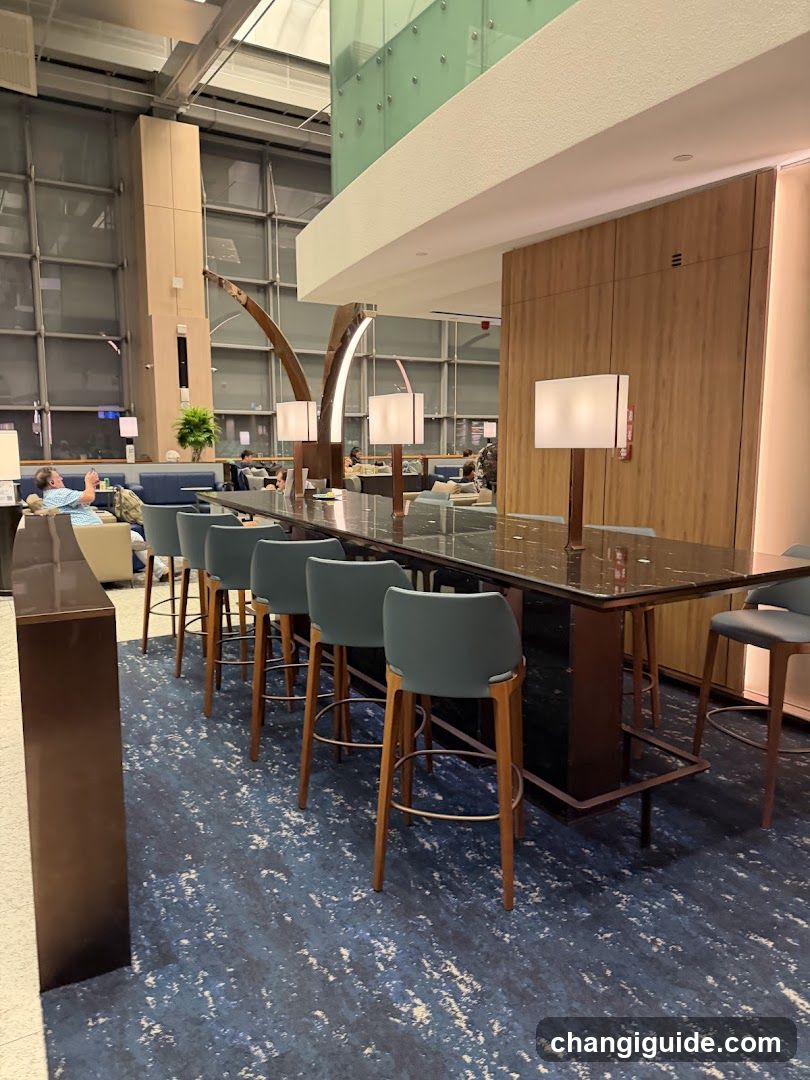 Airport Lounge Interior