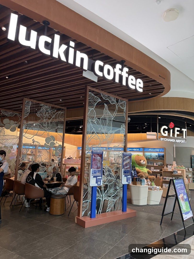 Luckin Coffee Interior View