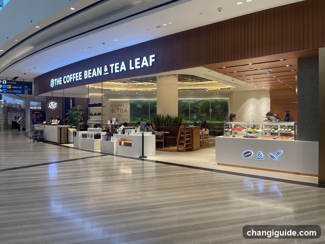 The Coffee Bean & Tea Leaf Interior View