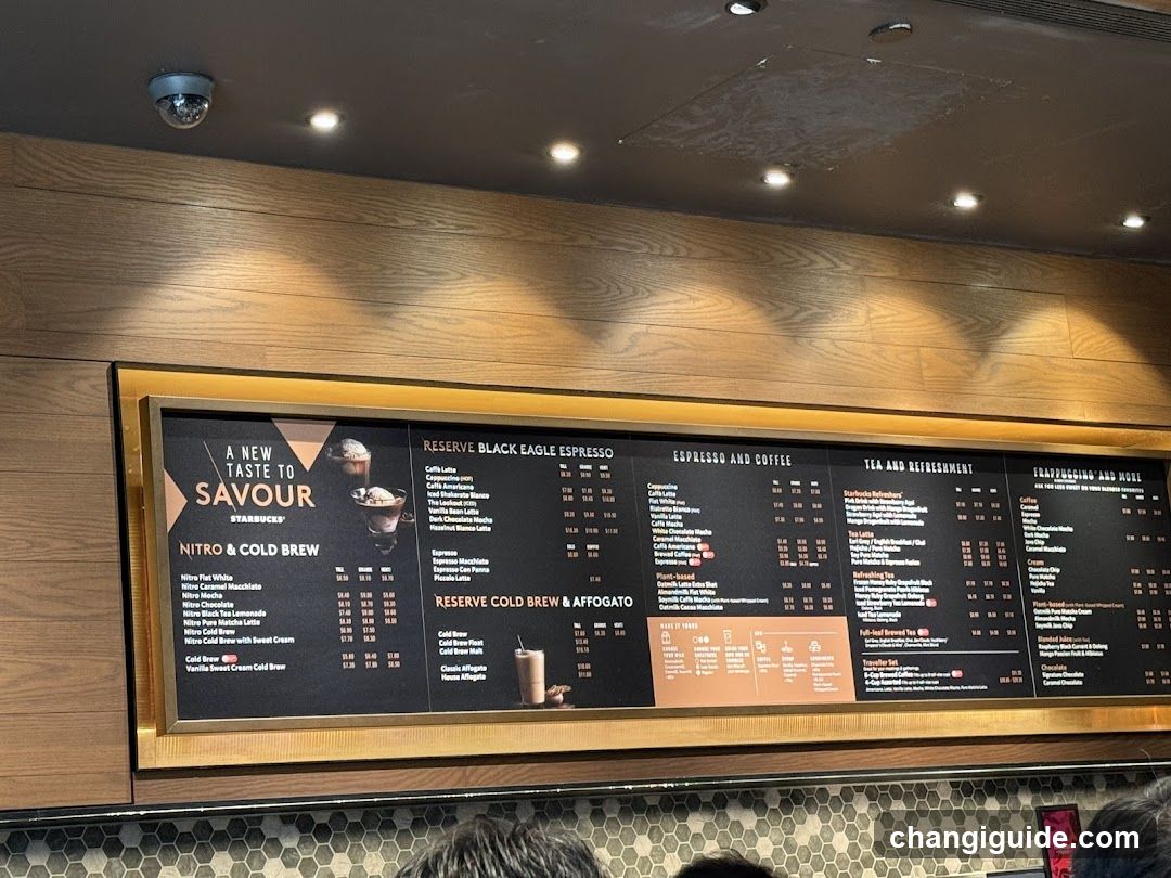 Starbucks Menu Board