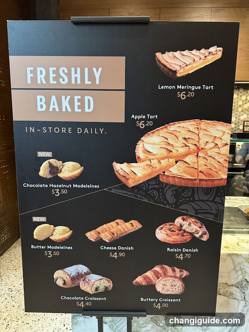 Freshly Baked Menu Board