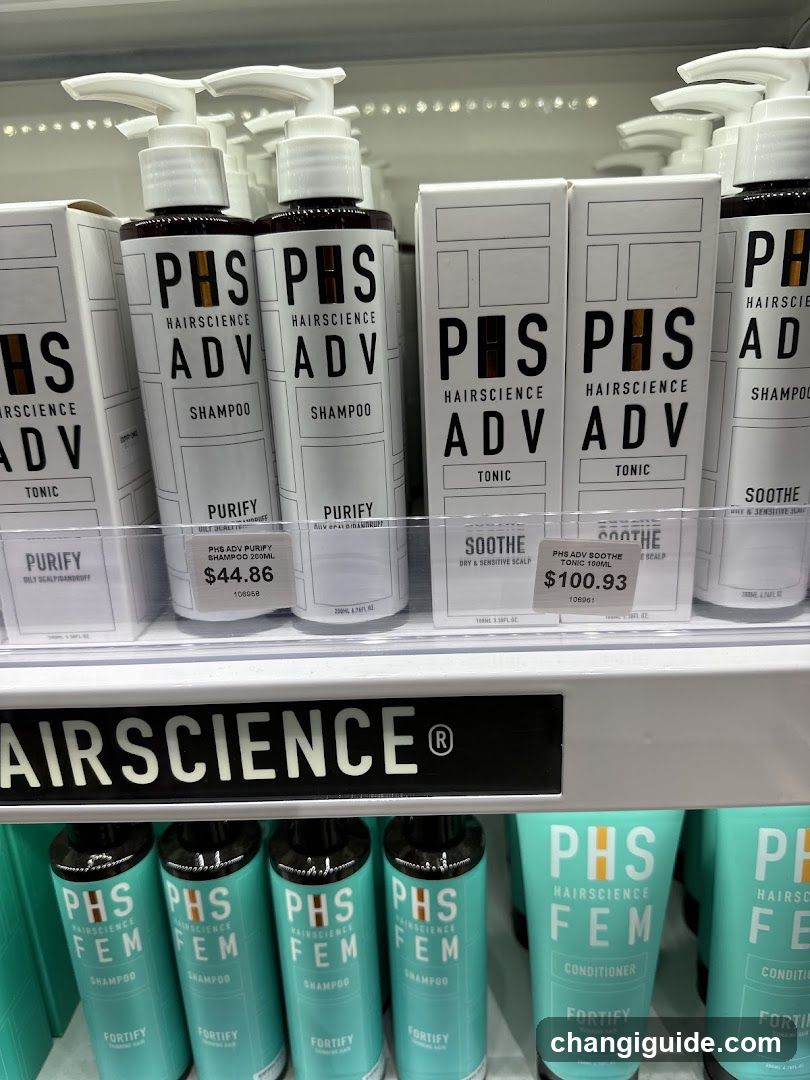 PHS HAIRSCIENCE Product Display