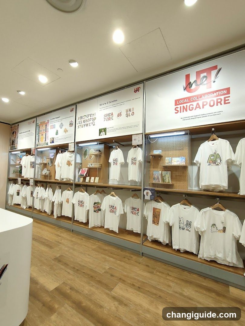 UT Singapore Store Interior