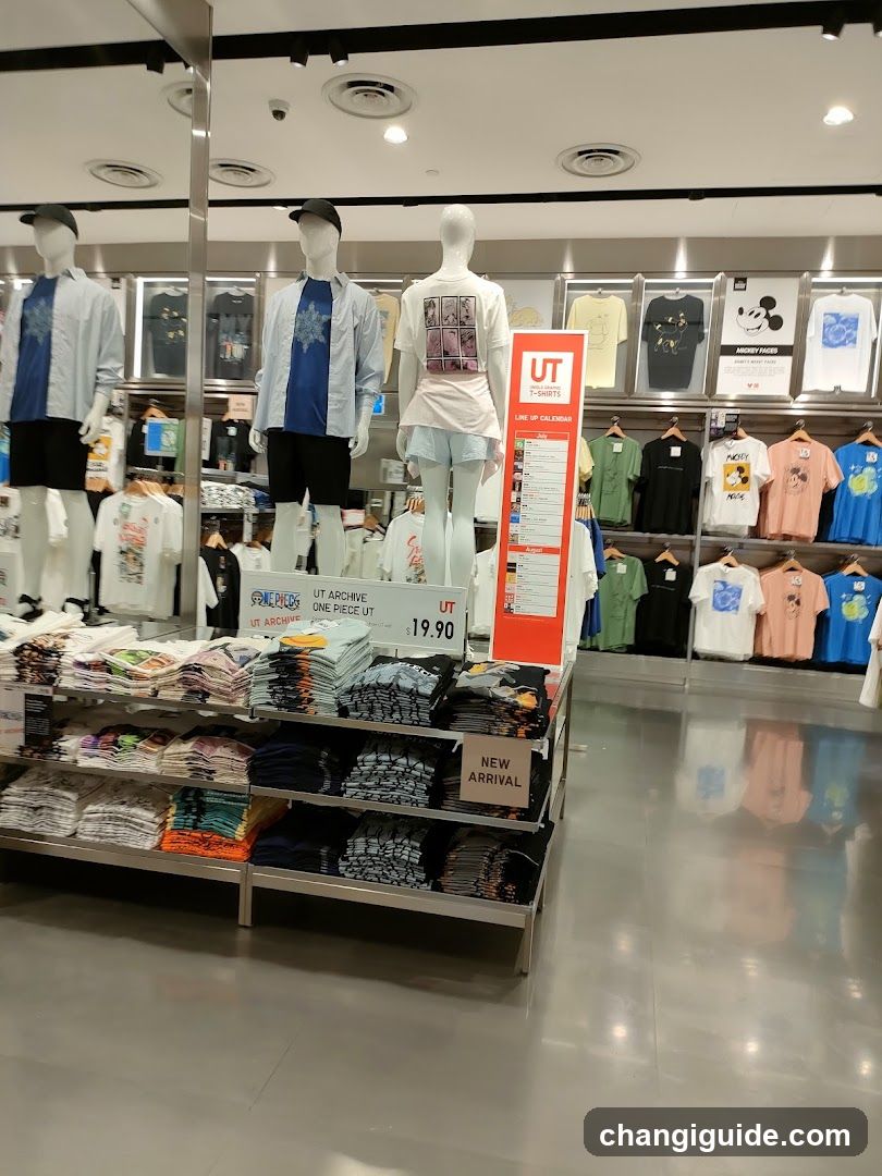 UT Store Interior Display