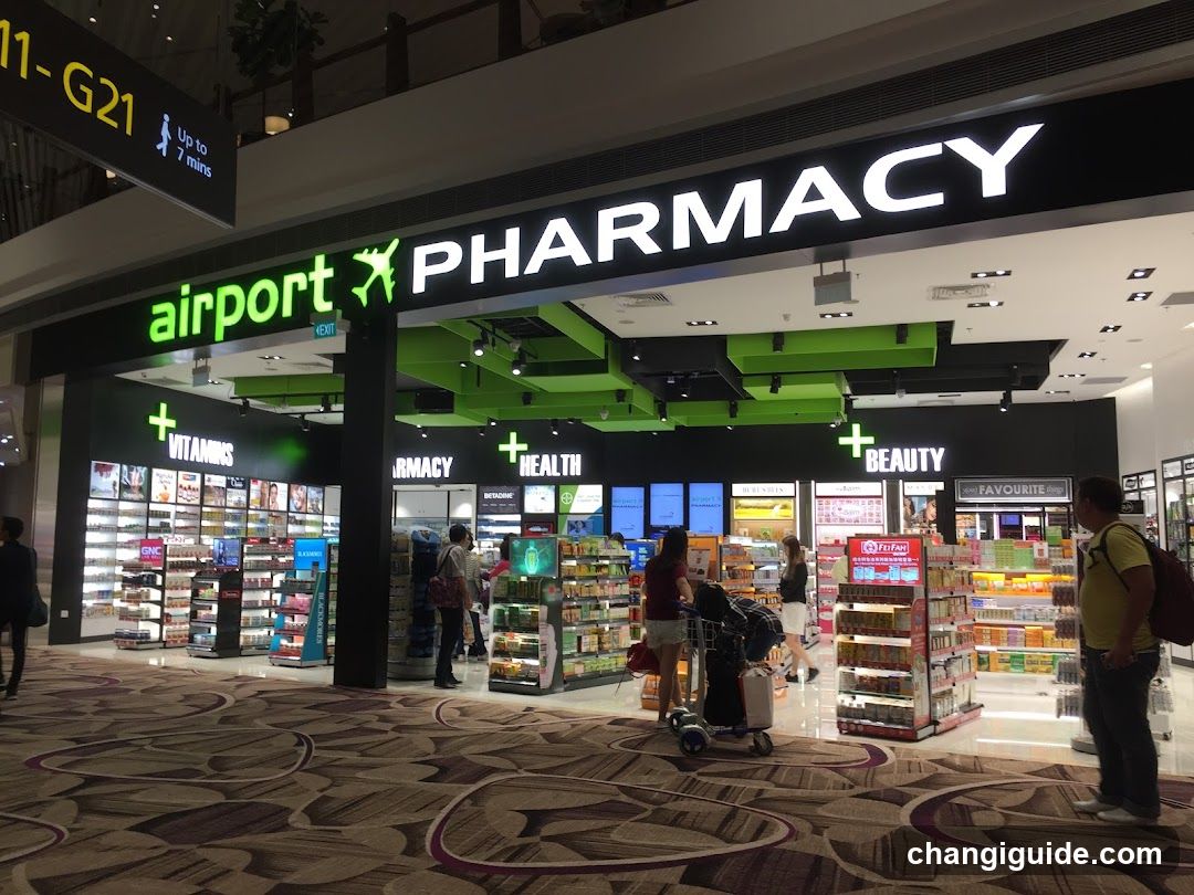 Airport Pharmacy Store Interior