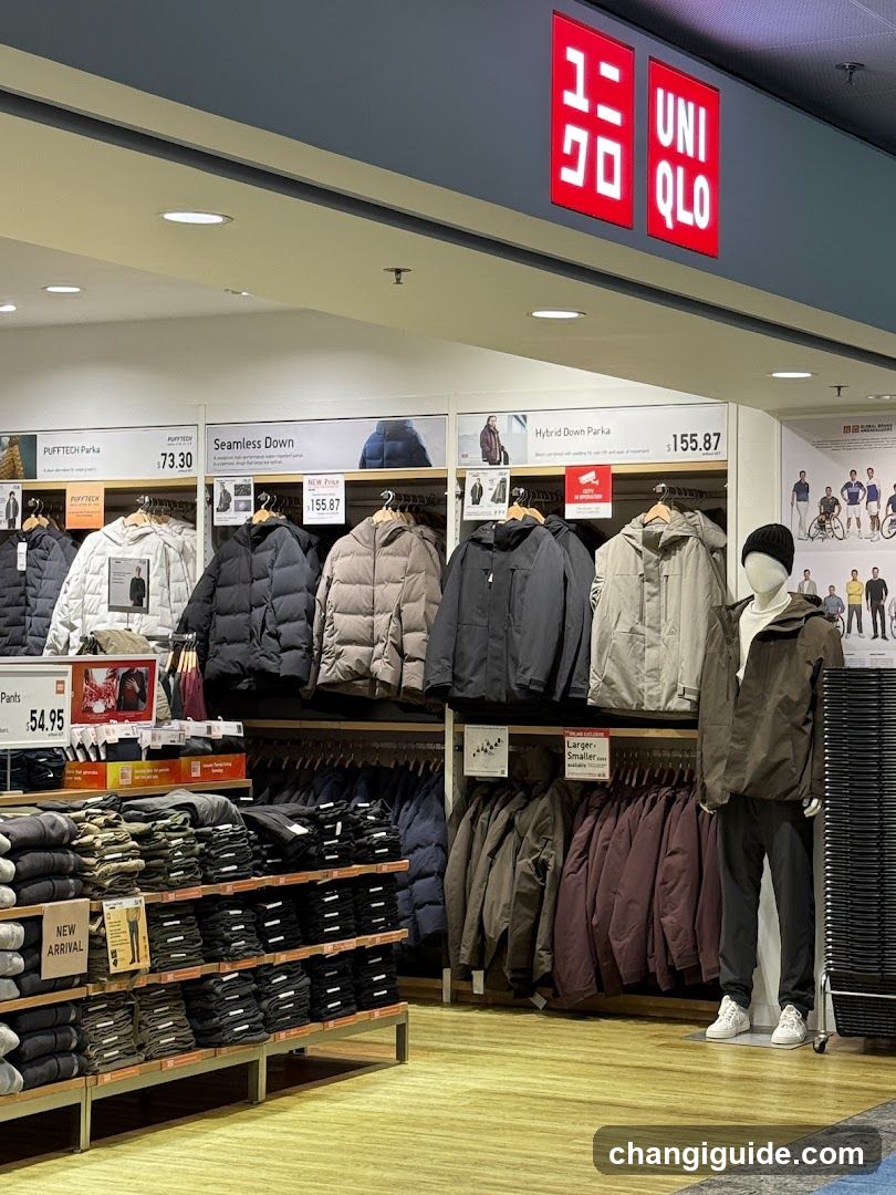 Uniqlo Store Interior Display