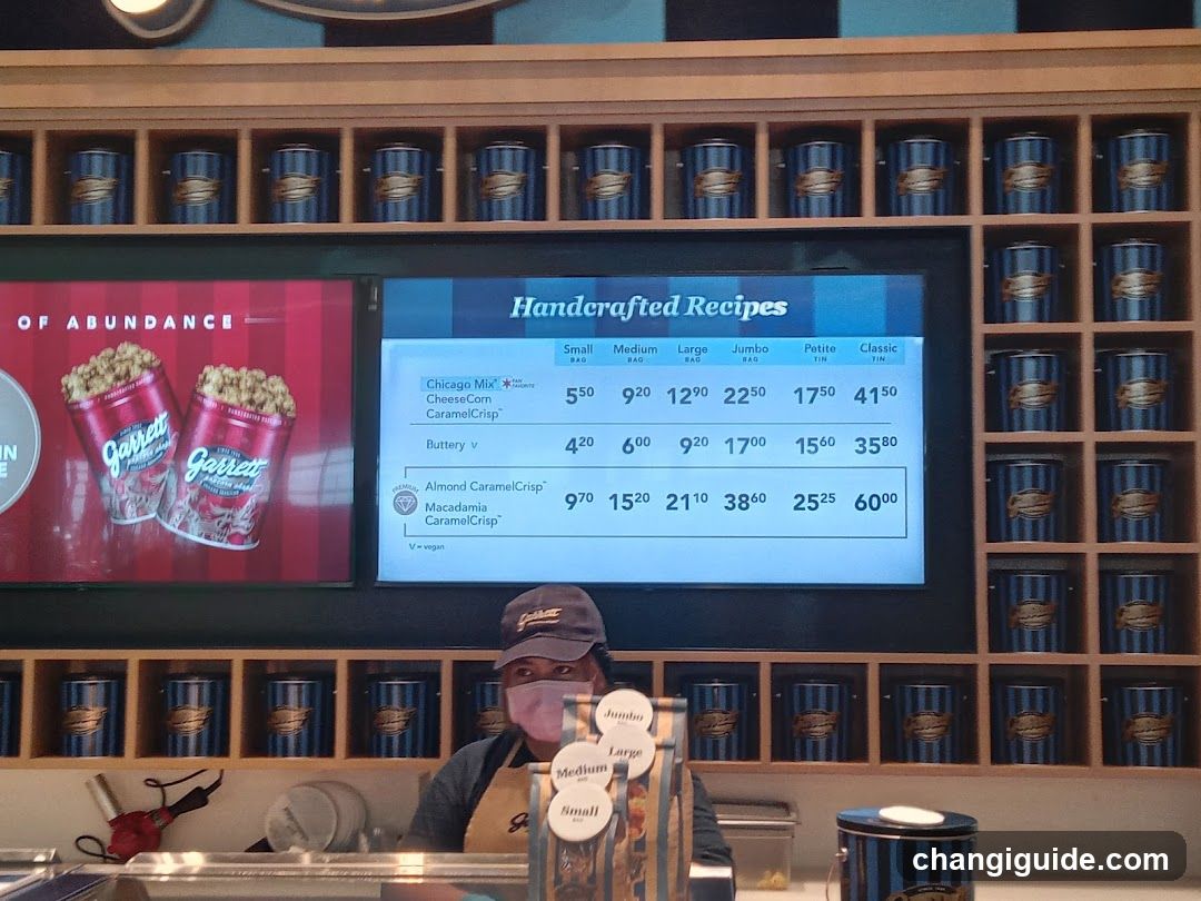 Popcorn Menu Display