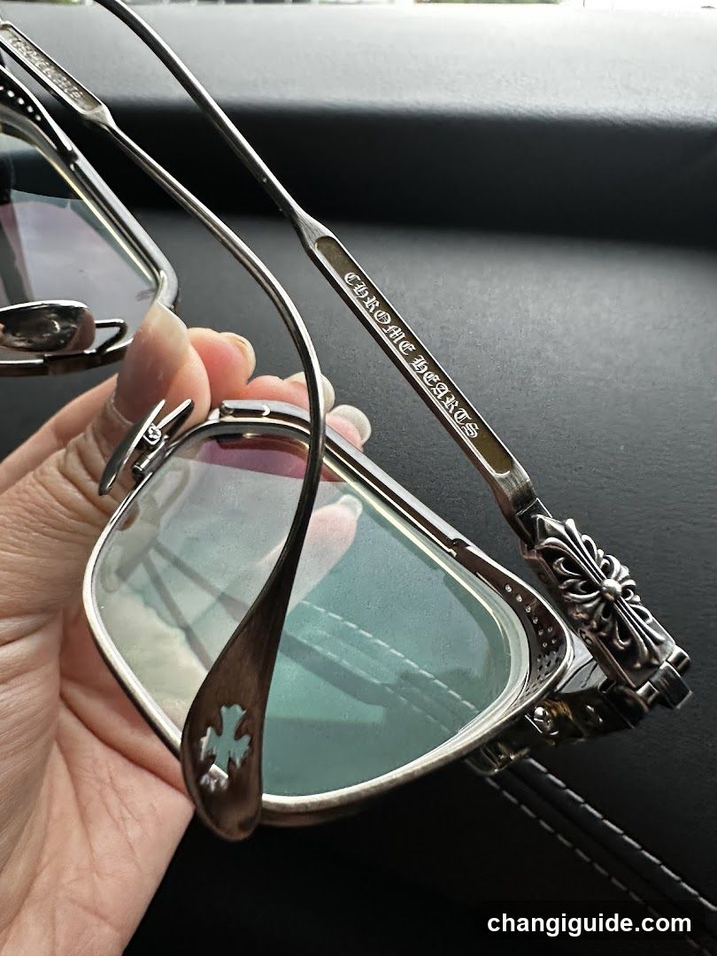 Luxury Sunglasses in Car Interior