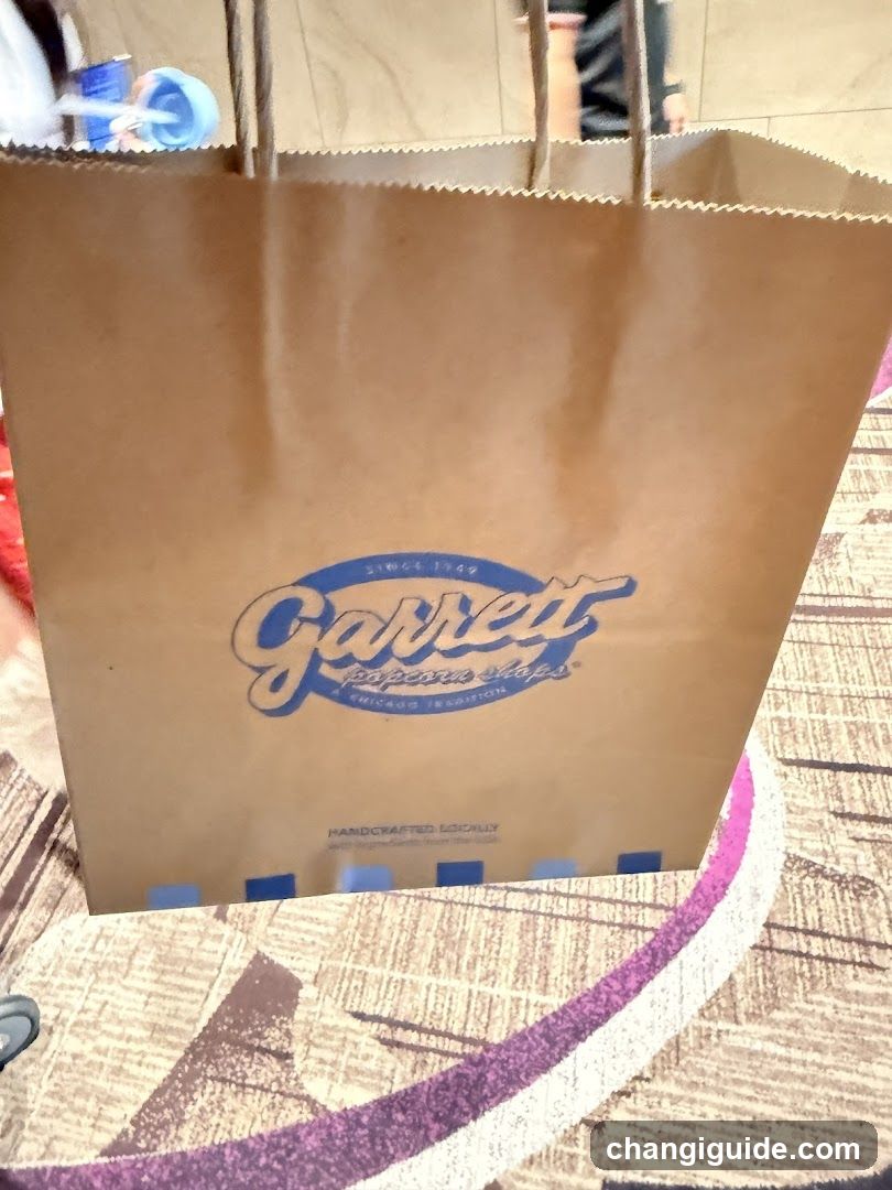 GARRETT Popcorn Changi Terminal 4 Depature