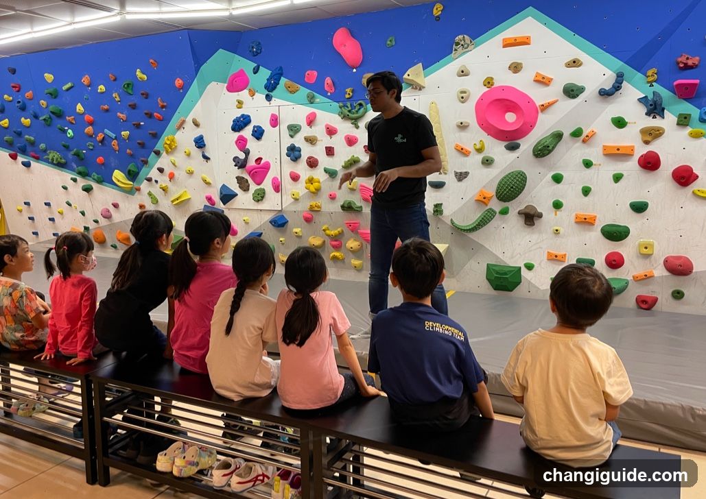 Children's Rock Climbing Class