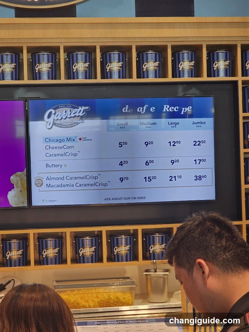 Garrett Popcorn Shops Interior Display