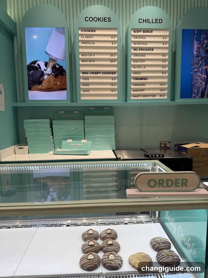 Cookie Shop Interior Display