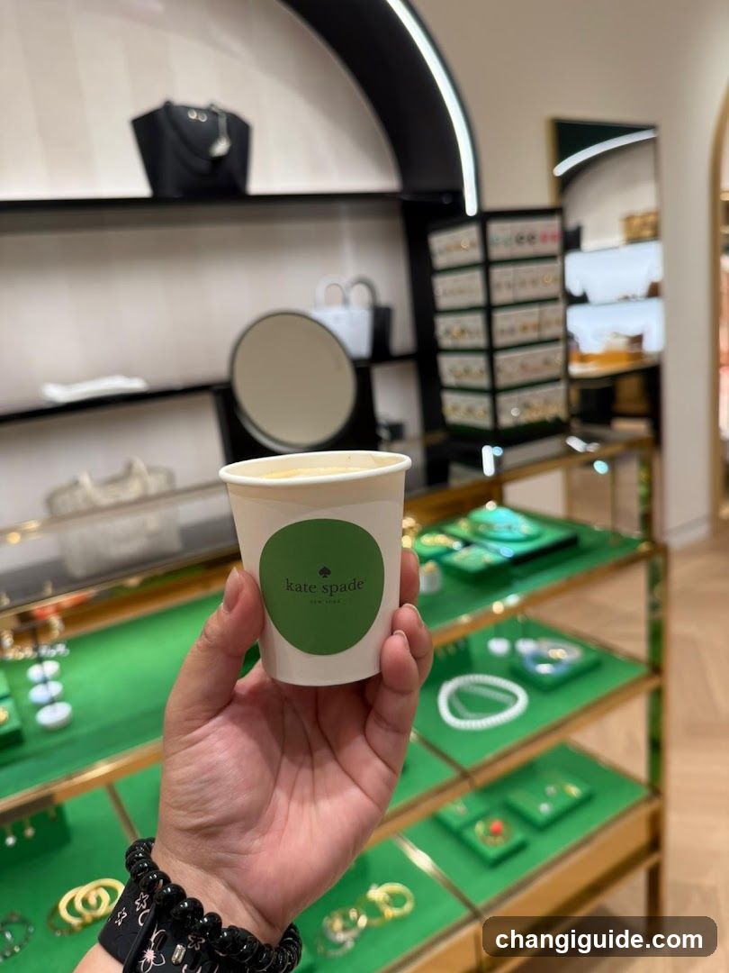 Kate Spade Coffee Cup in Store