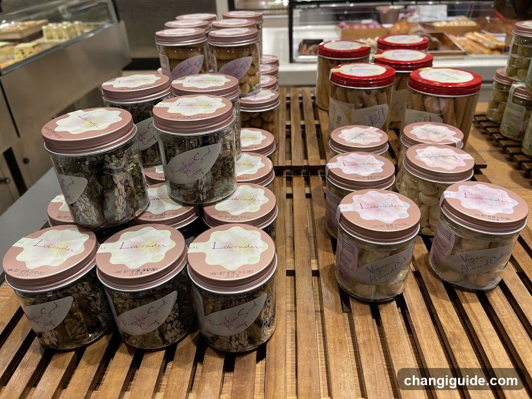 Jars of Nuts and Dried Fruits on Display
