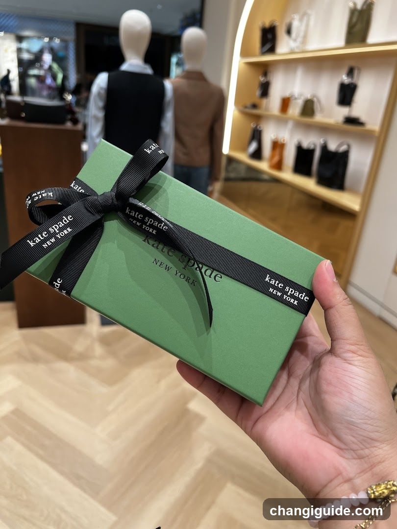 Kate Spade Gift Box in Store