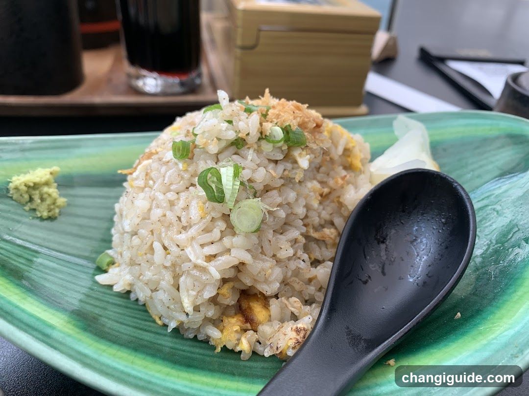 Fried Rice with Scallions and Crispy Toppings