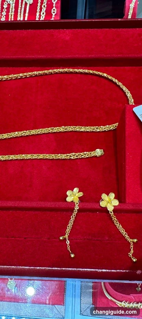 Gold Jewelry Display
