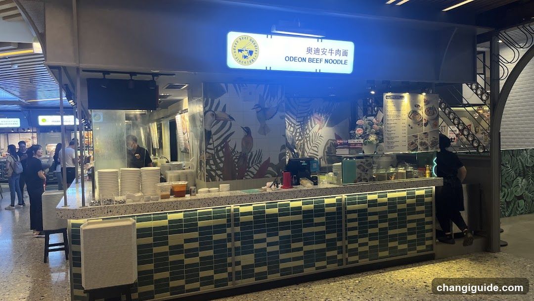 Odeon Beef Noodle Shop Interior