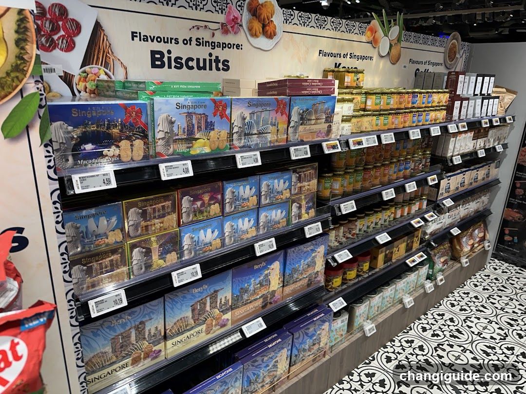 Flavours of Singapore Biscuits Display