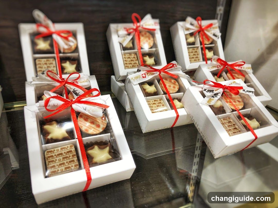 Gift Boxes of Chocolates and Cookies