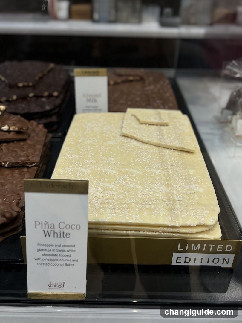 Piña Coco White Chocolate Display