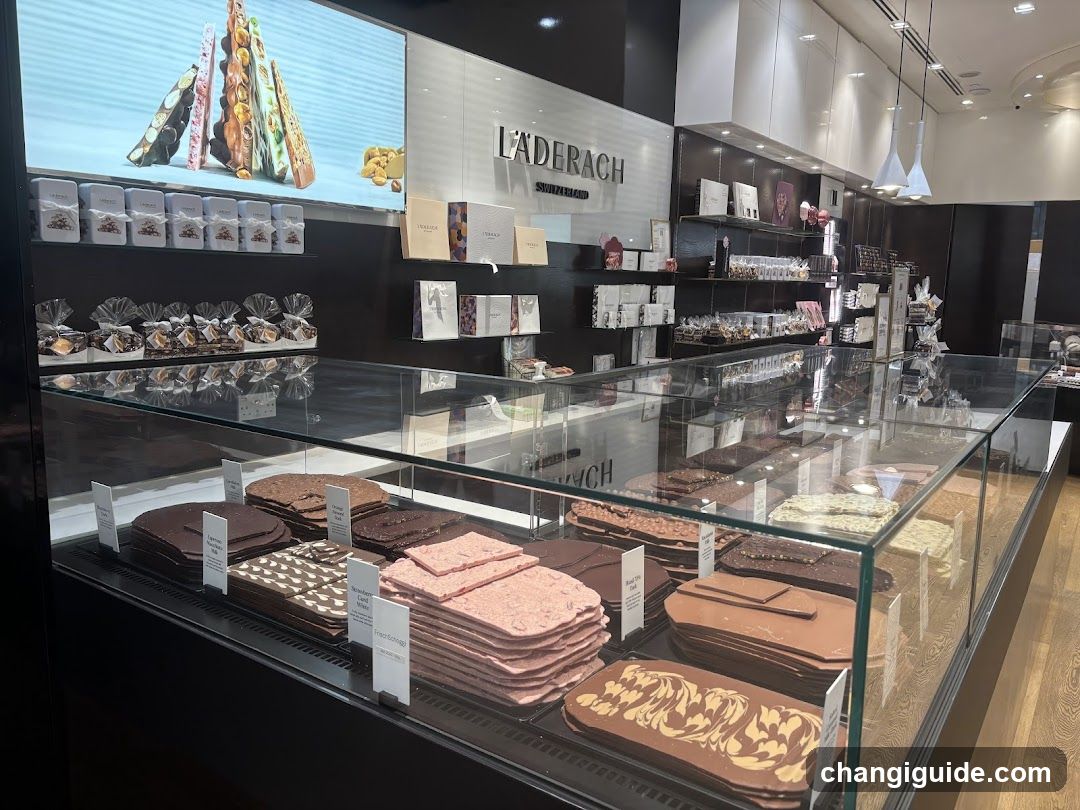 Läderach Chocolate Shop Interior