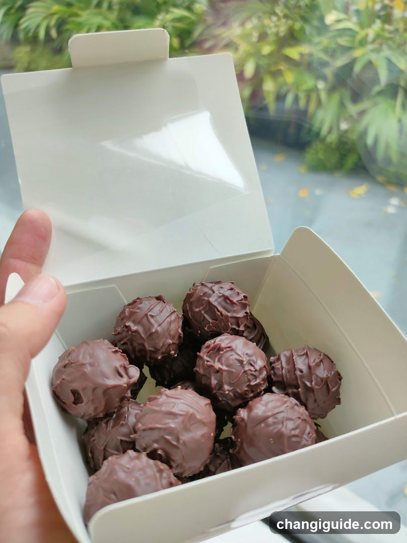 Chocolate Truffles in a Box