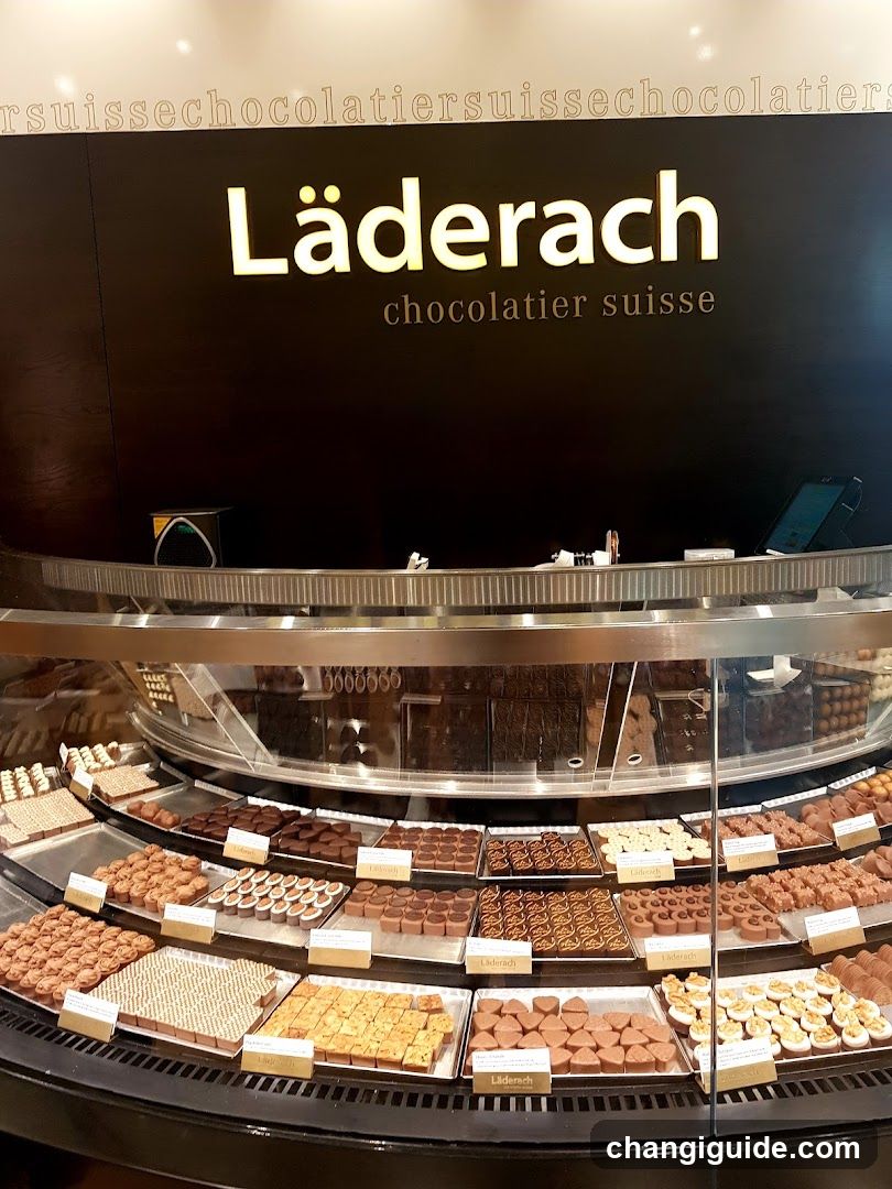 Läderach Chocolate Shop Interior