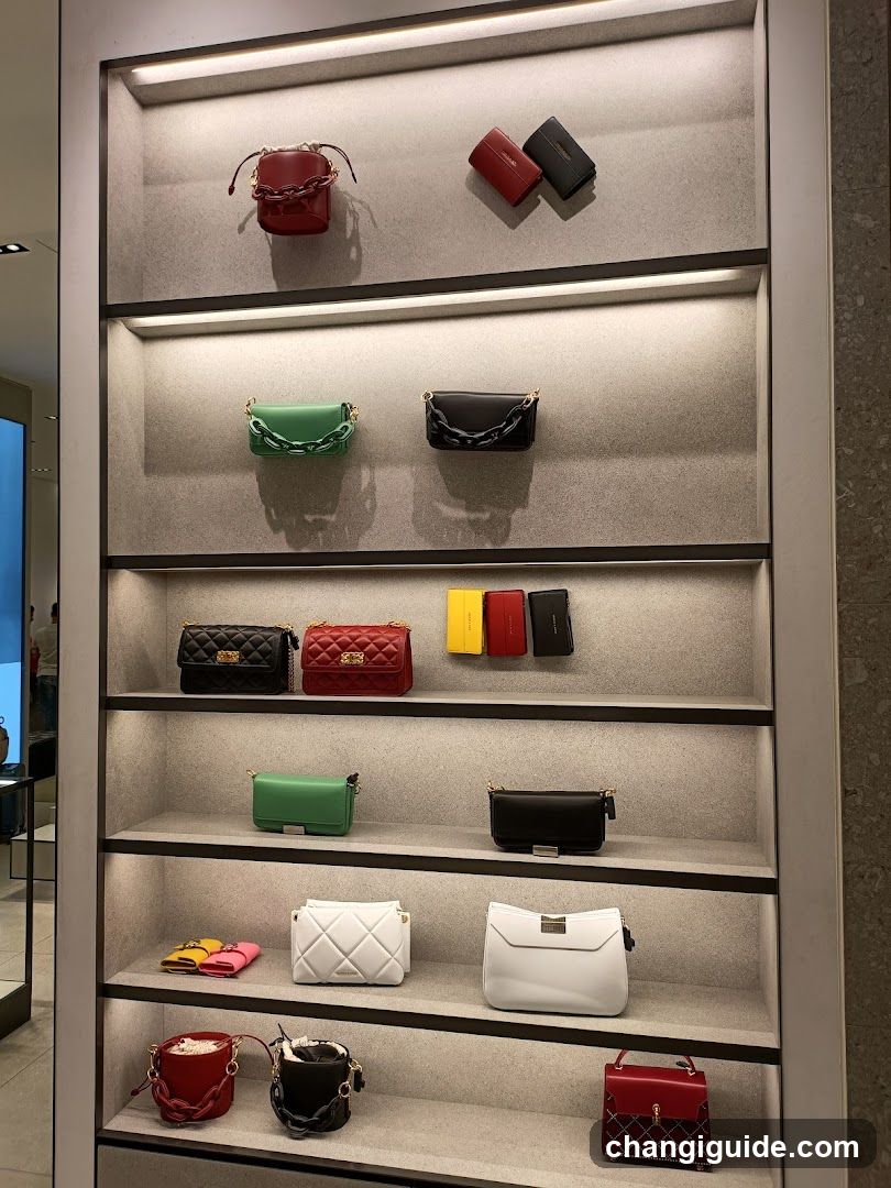 Luxury Handbag Display Shelf