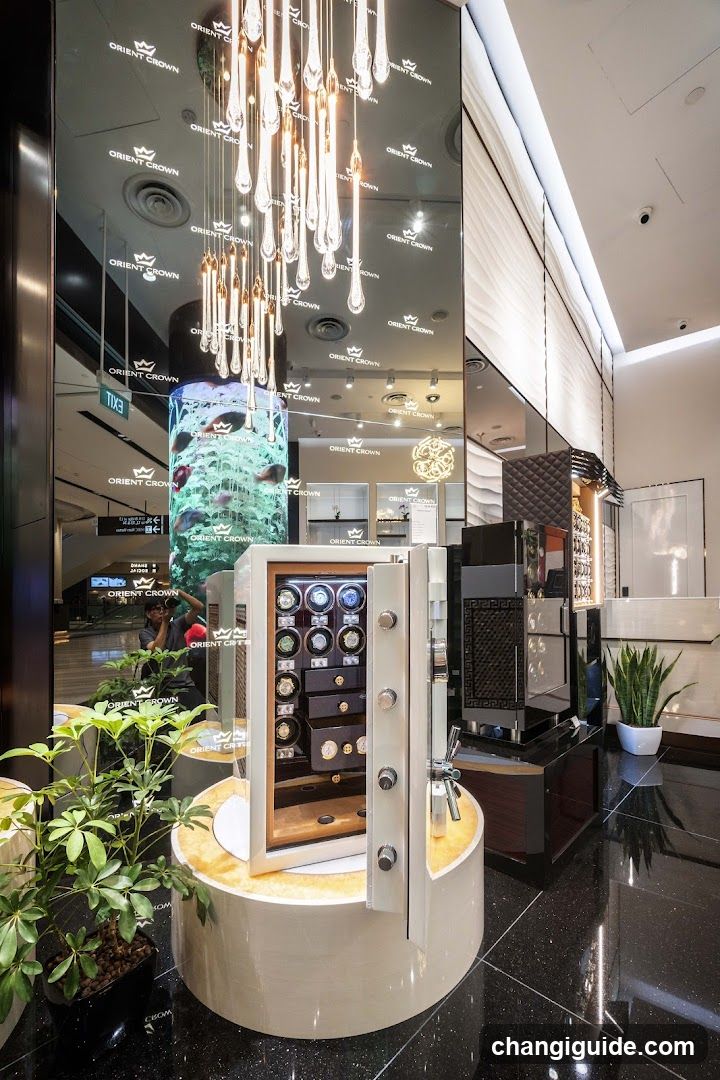 Luxury Watch Display Interior