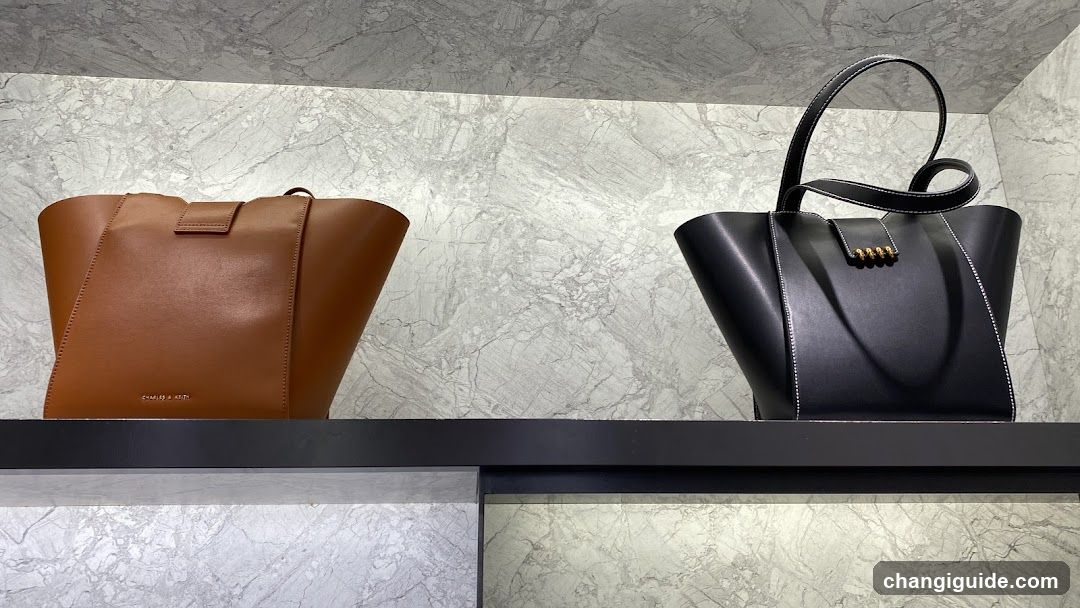 Leather Tote Bags Display