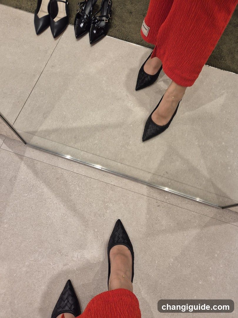 Shoe Try-On Reflection