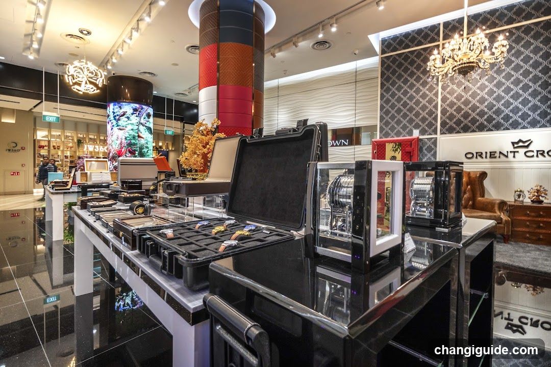 Luxury Watch Display Interior