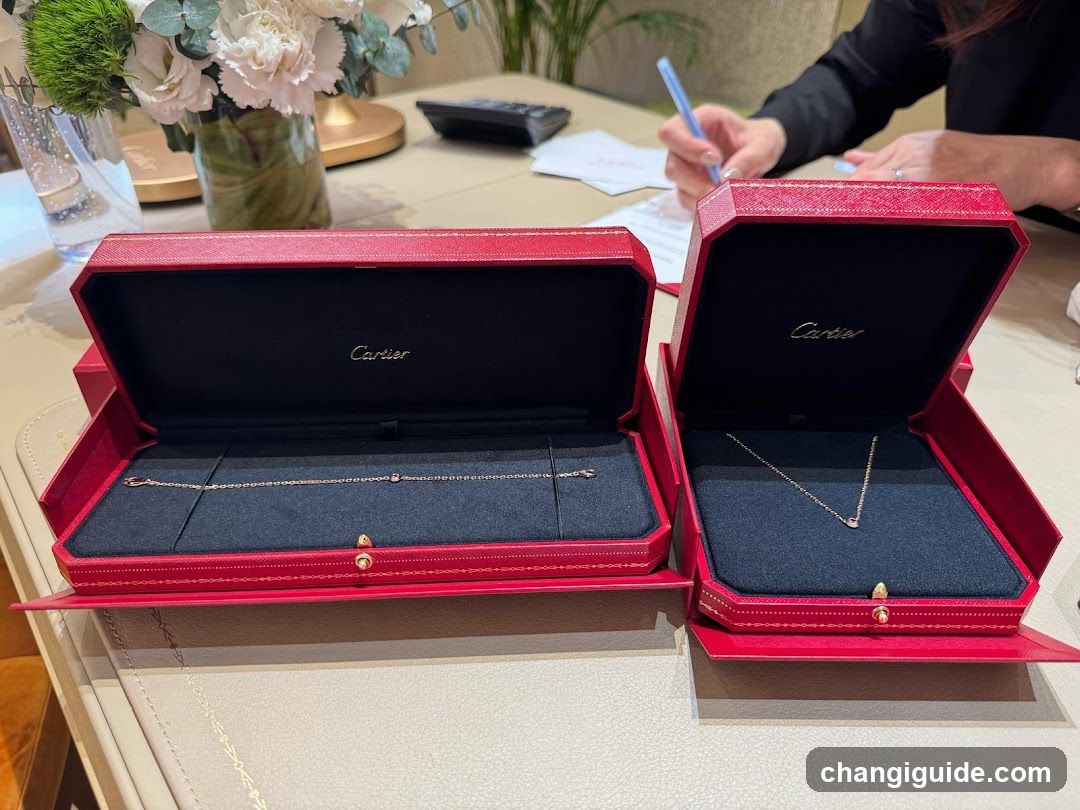 Cartier Jewelry Display