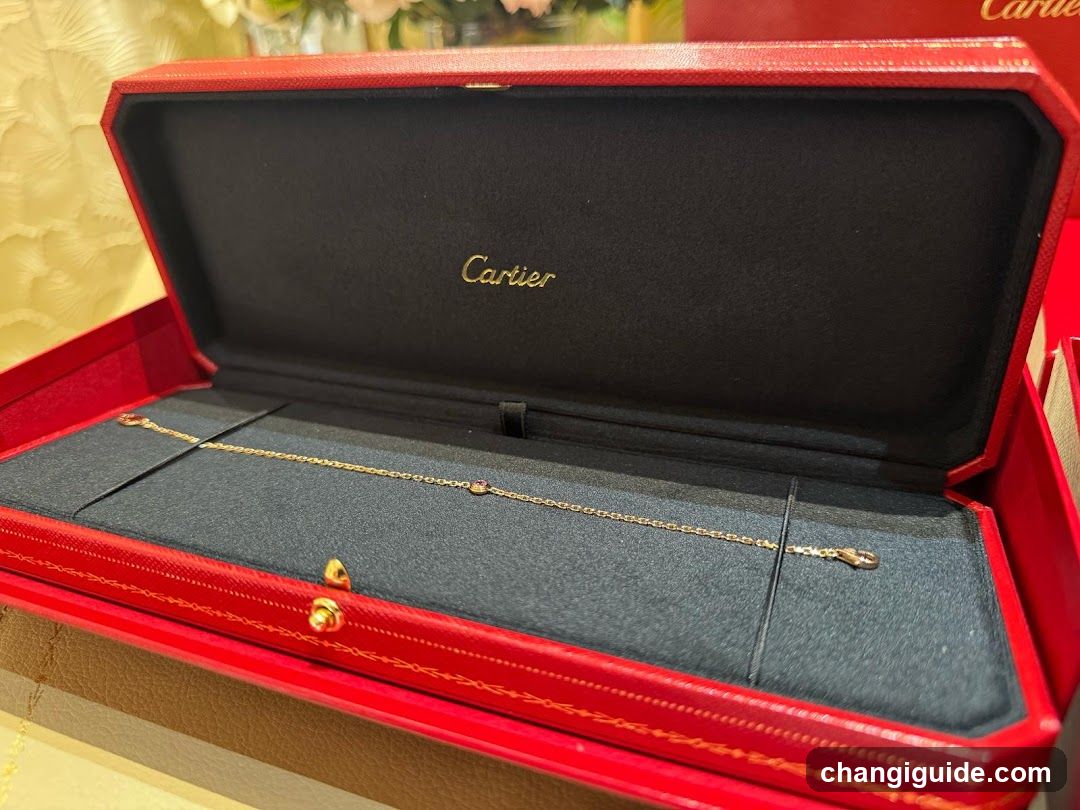 Cartier Bracelet in Red Box
