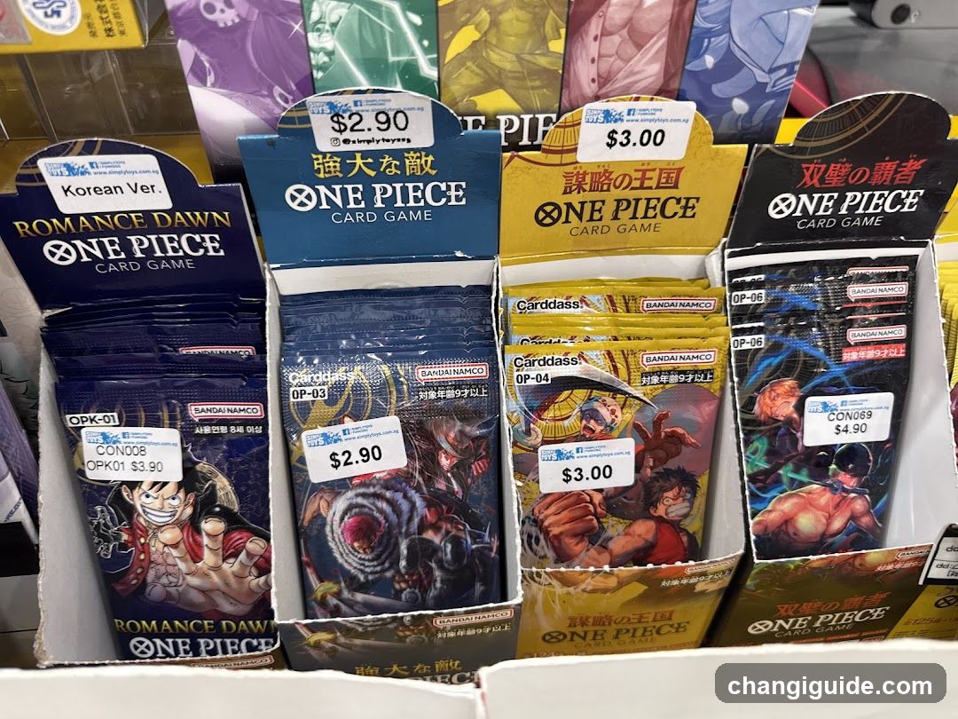 One Piece Card Game Display