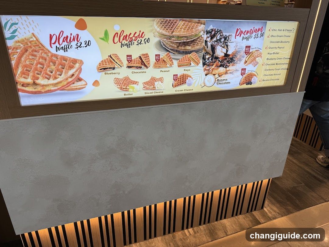 Waffle Menu Board