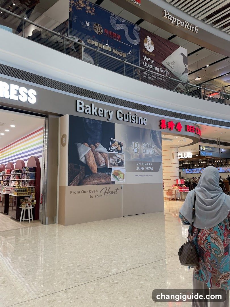 Bakery Cuisine Storefront in Mall