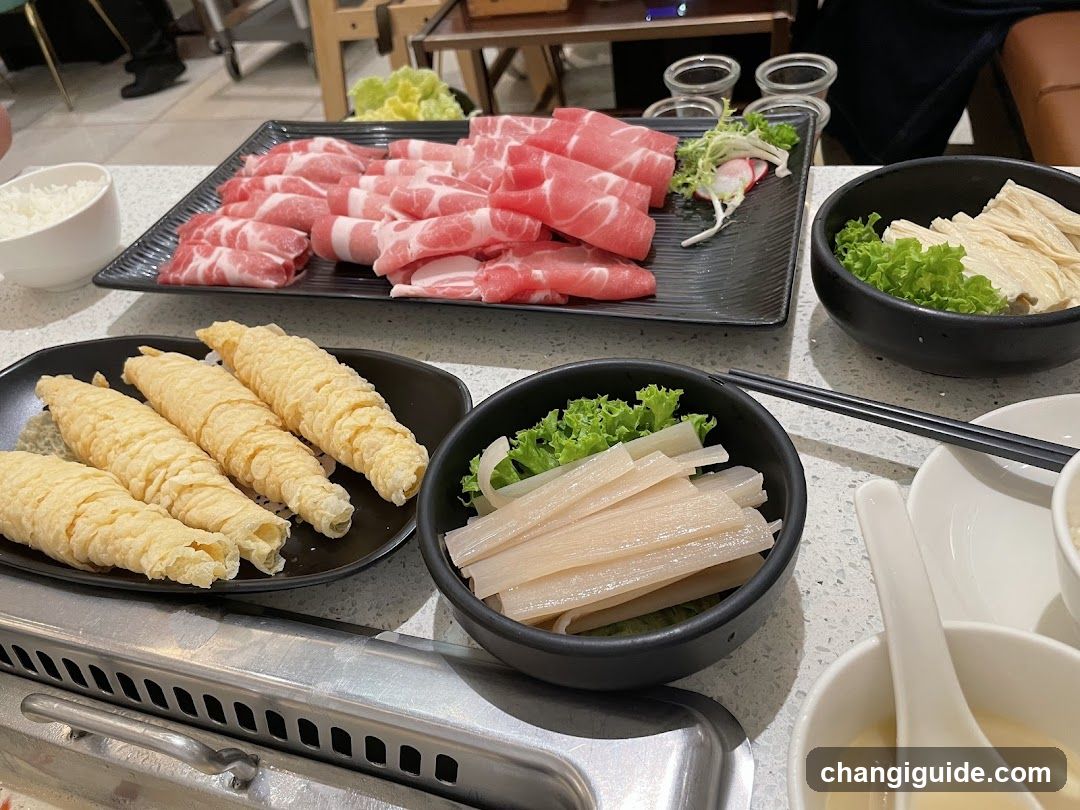 Hot Pot Meal Spread