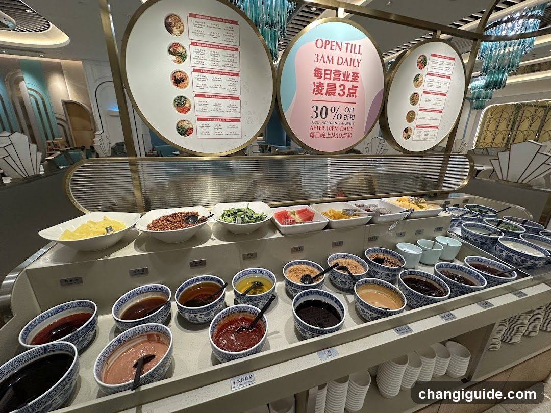 Dining Buffet Spread