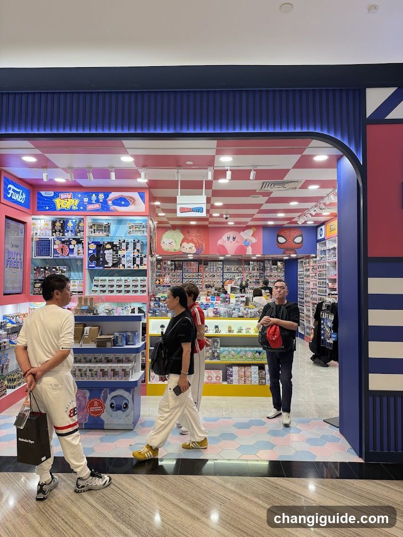 Toy Store Interior View