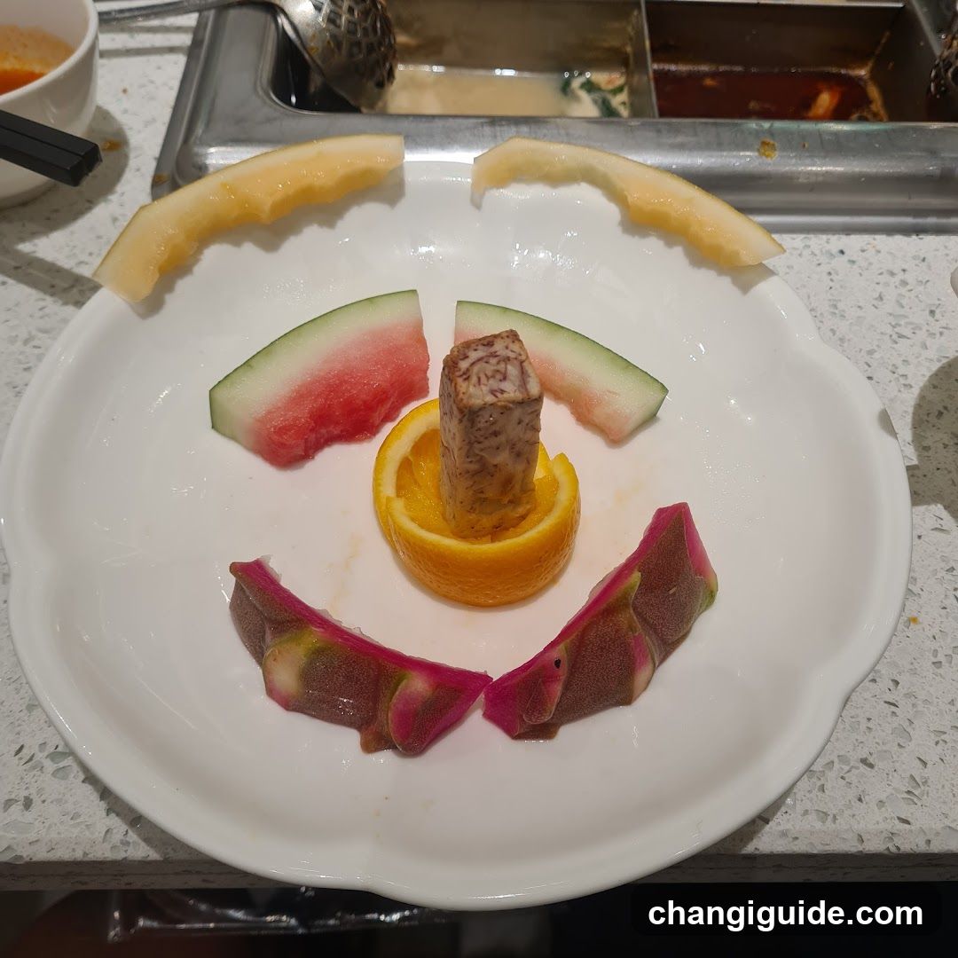 Fruit Platter with Meat
