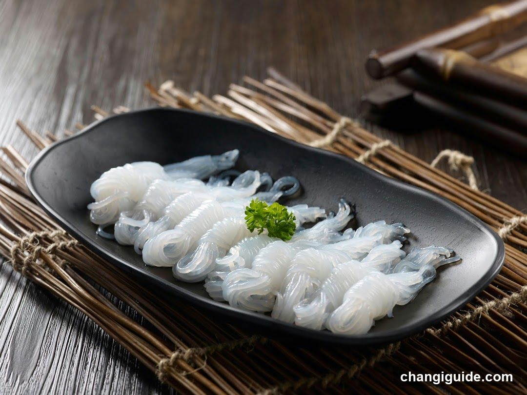 Squid Sashimi Platter