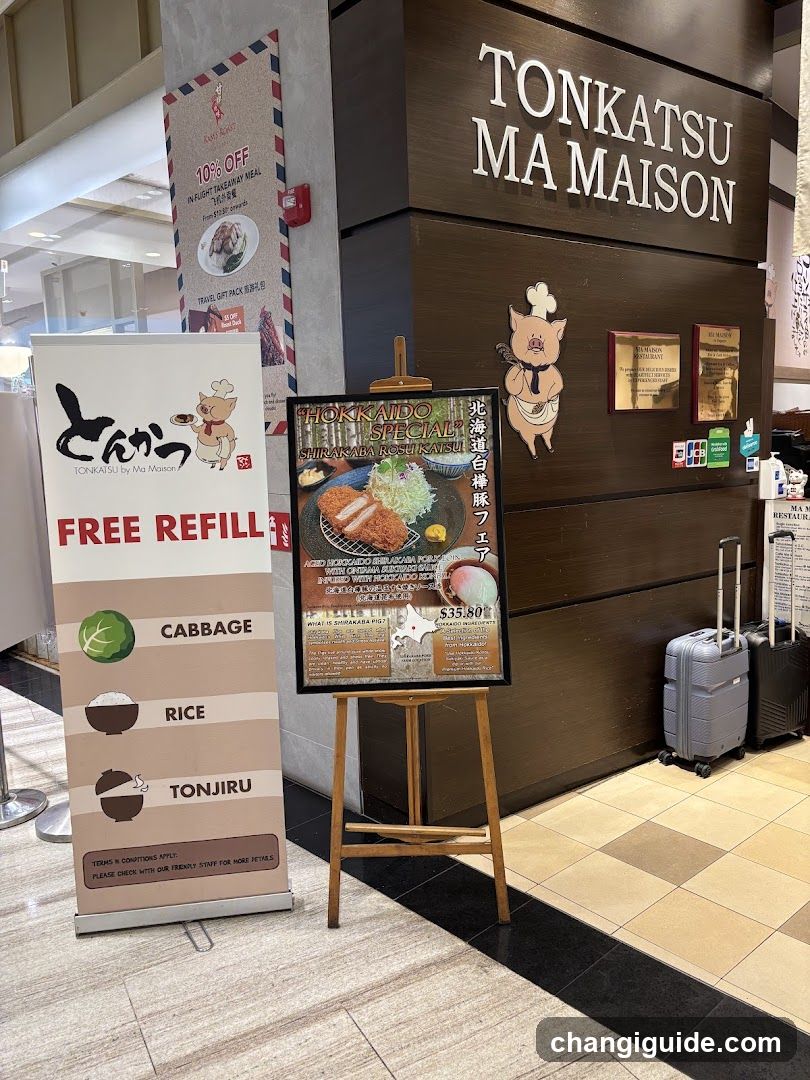 Tonkatsu Ma Maison Interior Display