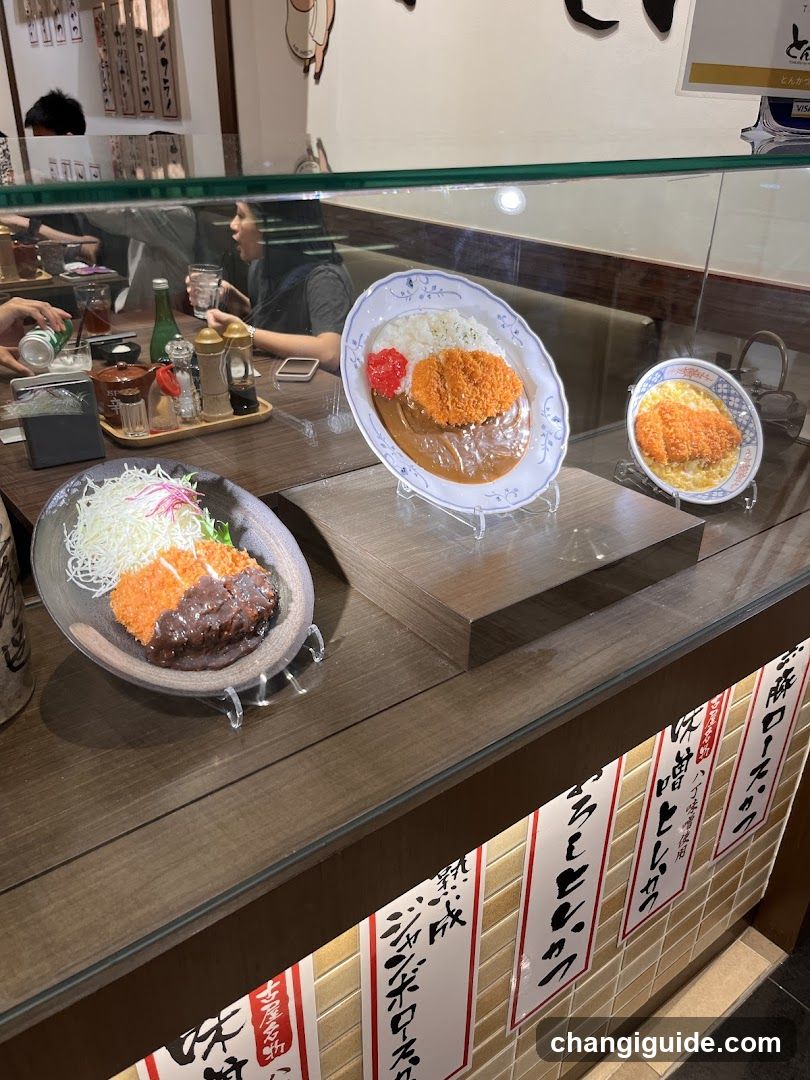 Japanese Restaurant Interior Display
