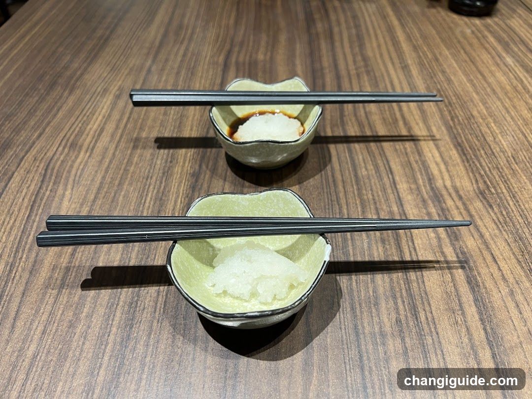 Dipping Sauces with Chopsticks