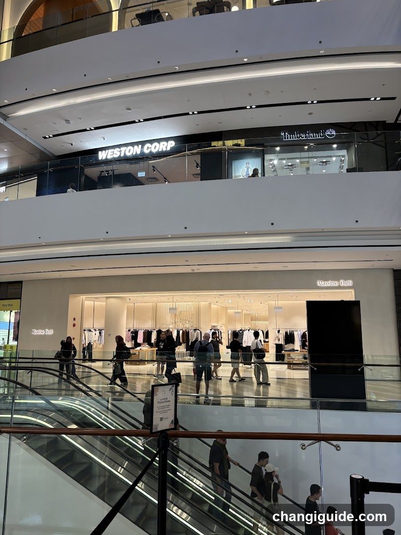Shopping Mall Interior View